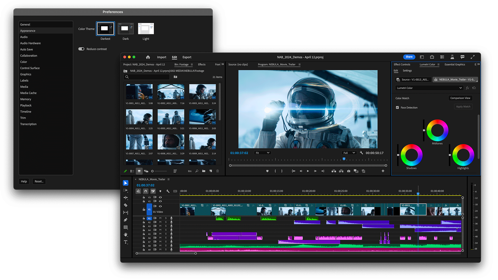 Adobe Premiere Pro界面